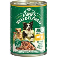 James Wellbeloved Adult Dog Hypoallergenic Paté med lamm & kyckling - 6 x 400 g