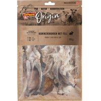 DeliBest Origin kaninöron med päls - 100 g