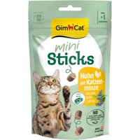GimCat Mini Sticks - Kyckling med kattmynta (50 g)