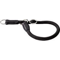 HUNTER Freestyle halsband halvstryp, svart - Storlek 45: justerbart till max. 45, Ø 4,5 mm