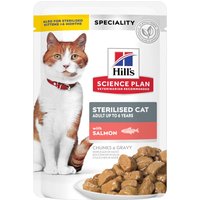 Hill's Science Plan Adult Sterilised 48 x 85 g Salmon
