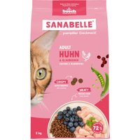 Sanabelle Adult med kyckling & blåbär - 2 kg