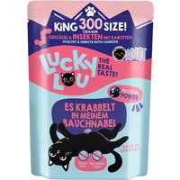 Ekonomipack Lucky Lou Adult 2 x 300 g - Ekonomipack: Fjäderfä & Insekter