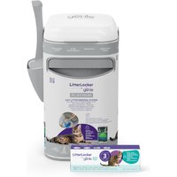 LitterLocker by Litter Genie® Platinum Seau à litière pour chat LitterLocker® Platinum, blanc (y compris une cassette)