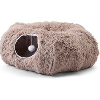 env. Ø85xH26cm Savic Tunnel de jeu Snuggle avec coussin pour chat