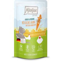 MjAMjAM Puré 24 x 125 g - Pack ahorro - Chicks & Friends delicioso pollo con zanahoria
