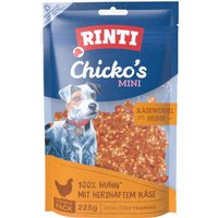 RINTI Chicko's Mini - Osttärningar med kyckling 225 g