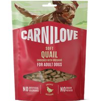 Carnilove Dog Soft Snack Quail with Oregano Hundgodis 200 g