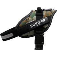 JULIUS-K9 IDC®-Powersele camouflage - Stl. M: bröstomfång 58 - 76 cm