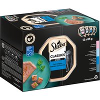 Sheba Varieties 12 x 85 g portionsform - Classics in Pâté