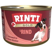 RINTI Gold 12 x 185 g - Nötkött