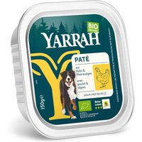 12x150g Yarrah Bio Paté poulet bio, algues marines bio pâtée pour chien