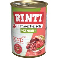 24x400g RINTI Kennerfleisch Senior : bœuf Pâtée pour chien