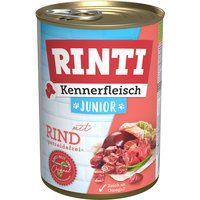 RINTI Junior Kennerfleisch 6 x 400 / 800 g 6 x 400 g Nötkött