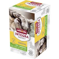 animonda Integra Protect Adult Sensitive 6 x 100 g portionsform - Kalkon & potatis