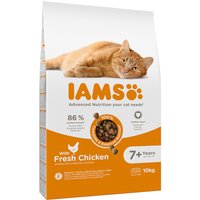 2x10kg Senior & Mature IAMS Kattenvoer