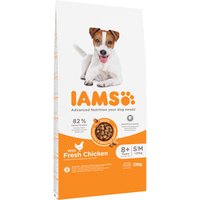 IAMS Advanced Nutrition Senior Small & Medium Dog 8+ med kyckling - 12 kg