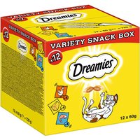 12x60g Catisfactions Variety Snack Box - Friandises pour chat