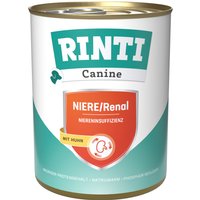 RINTI Canine Insuffisance rénale poulet 800 g pour chien - 24 x 800 g