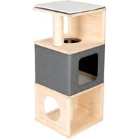 Cubist katthus - L 40 x B 40 x H 96 cm