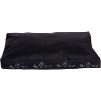 Silhouette hundkudde svart L 120 x B 80 x H 8 cm