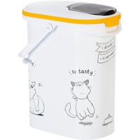 Conteneur à croquettes Curver Silhouettes de chat - jusqu'à 4 kg de croquettes