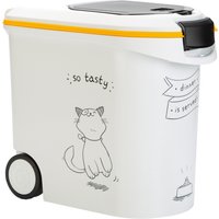 Conteneur à croquettes Curver Silhouettes de chat - jusqu'à 12 kg de croquettes