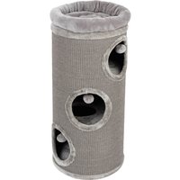 Tour à griffer L Diogenes gris pour chat - Tour à griffer pour chat