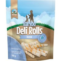 190g Barkoo Deli Rolls Dental Bâtonnets à mâcher - Friandises pour chien