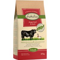 10kg Lukullus bœuf Angus, canard - Croquettes pour chien