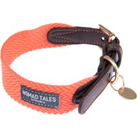 Collier Nomad Tales Bloom, corail pour chien - taille XS : tour de cou 30 - 36 cm, l 25 mm