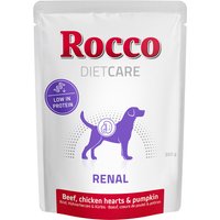 Rocco Diet Care Renal Nötkött och kyckling med pumpa portionspåse 300 g  - Ekonomipack: 24 x 300 g