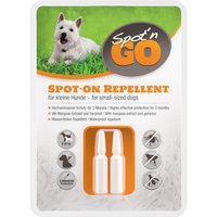 2 pipettes de 1,5 ml Répulsif Spot'n Go 2 applications pour petit chien