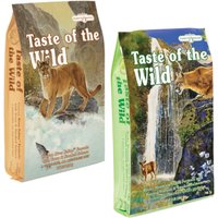 Taste of the Wild para gatos - Pack misto - 2 x 2 kg