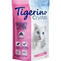 6x5L Bont Roze Tigerino Crystals Sensitive Fun Kattenbakvulling