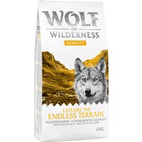 Wolf of Wilderness "Explore the Endless Terrain" Mobility - Grain-Free - New Recipe! Economy Pack: 4 x 1kg