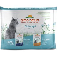 Almo Nature Holistic Urinary Help portionspåse - Ekonomipack: 24 x 70 g fisk & kyckling
