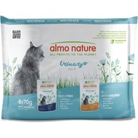 Almo Nature Holistic Urinary Help portionspåse - Ekonomipack: 24 x 70 g fisk & kyckling