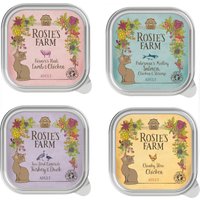 16x100g Adult lot mixte (4 saveurs) Rosie's Farm - Pâtée pour chat