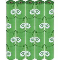 Biologiskt nedbrytbara bajspåsar - 20 rullar à 15 påsar (300 påsar)