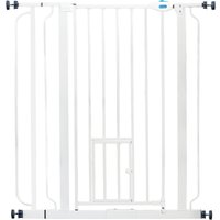 Barrière de sécurité Carlson Pet Gate extra haute avec chatière