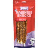 2x220g Braaaf Bâtonnets torsadés 25 cm, poulet - Friandises pour chien