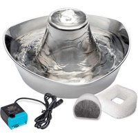PetSafe® Seaside rostfri vattenfontän - Dricksbrunn 1,8 liter