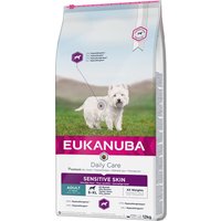 2x12kg Breed et Daily Care Adult Sensitive Skin Eukanuba - Croquettes pour chien