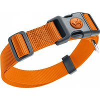 HUNTER Halsband London Oranje Vario Plus Maat L: 34-56cm Halsomvang, B10mm Hond — afbeelding 1