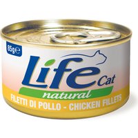 6x85g LifeCat Adult poulet nourriture pour chat humide