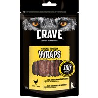 50g Friandises Crave Protein Wraps , poulet - Friandises pour chien
