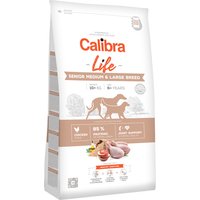2x12kg Calibra Dog Life Senior Medium & Large Poulet