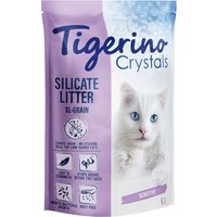 Tigerino Crystals Sensitive XXL (doftfri) kattsand 6 x 5 l