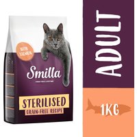 Smilla Grain Free Sterilised med lax - 1 kg